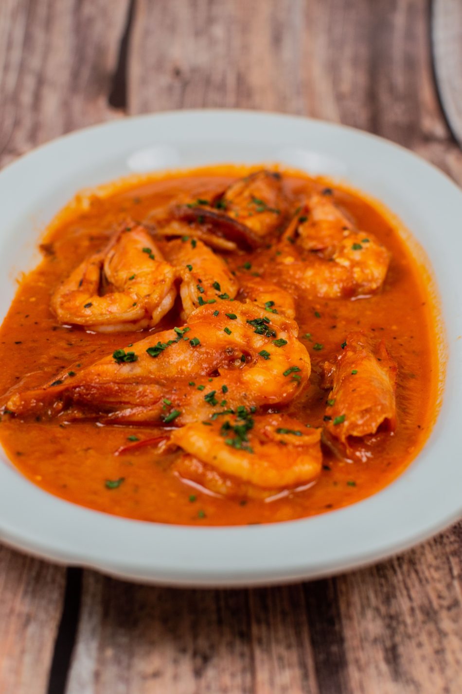 Paella with seafood